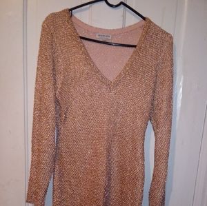 Heavy duty metallic dress